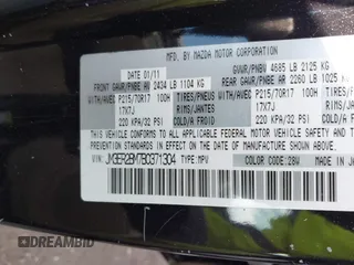 2011 Mazda CX-7 i Sport with VIN JM3ER2BM7B0371304, listed as a IAAI auction lot 41971176 with 167,837 mi miles. Bid and sale history available at carsss.com. Image 9.