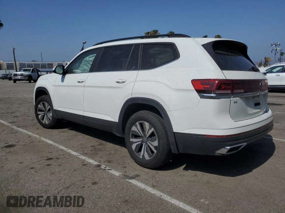 2024 Volkswagen Atlas SE with VIN 1V2LR2CA8RC534859, listed as a Copart auction lot 52890715 with 16,573 mi miles and Salvage title. Bid and sale history available at DreamBid. Image 2.