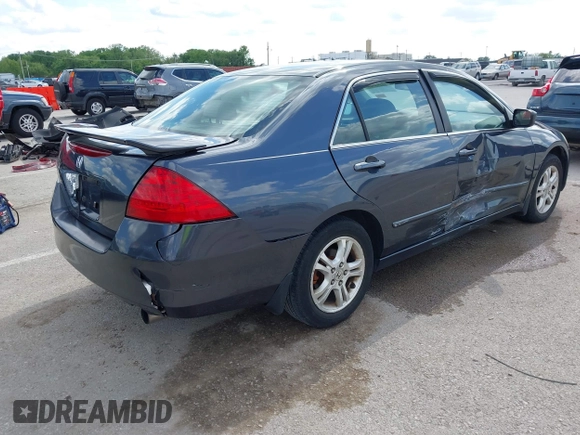 2007 Honda Accord EX с VIN 1HGCM567X7A158015, выставлен на аукционе IAAI как лот 42173705 с пробегом 214 953 миль миль и . История ставок и продаж доступна на DreamBid. Изображение 4.
