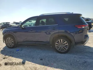 2023 Nissan Pathfinder SL z VIN 5N1DR3CB5PC214556, wystawiony jako Copart lot #55516955 z przebiegiem 34 942 mil mil oraz Szkoda całkowita • Salvage title. Historia ofert i sprzedaży dostępna na DreamBid. Obrazek 2.