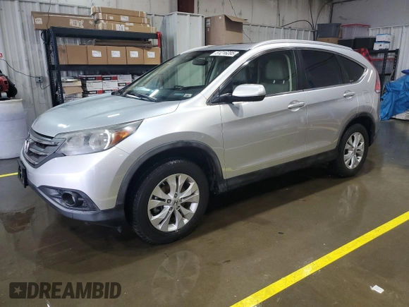 2012 Honda CR-V EX-L with VIN JHLRM4H75CC027317, listed as a Copart auction lot 51216285 with 127,586 mi miles and Salvage Title. Bid and sale history available at carsss.com. Image 1.