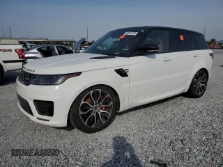 2018 Land Rover Range Rover Sport with VIN SALWR2RE0JA192874, listed as a Copart auction lot 50208775 with Not Provided miles and Salvage Title. Bid and sale history available at carsss.com. Image 1.