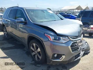 2020 Chevrolet Traverse LT with VIN 1GNERHKW5LJ134942, listed as a IAAI auction lot 42328590 with 96,142 mi miles and . Bid and sale history available at DreamBid. Image 1.