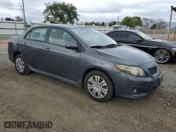 2009 Toyota Corolla with VIN 1NXBU40E39Z053907, listed as a Copart auction lot 53904465 with 272,406 mi miles and Clean Title. Bid and sale history available at carsss.com. Image 4.