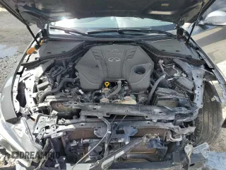 2020 Infiniti Q50 Edition 30 with VIN JN1EV7AP4LM205056, listed as a Copart auction lot 51043005 with 54,493 mi miles and Salvage Title. Bid and sale history available at DreamBid. Image 11.