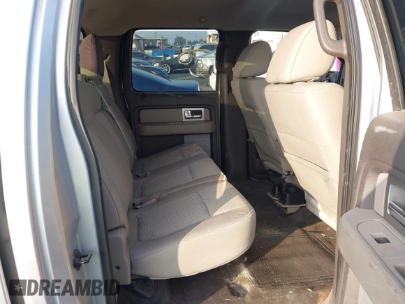2010 Ford F-150 XL with VIN 1FTFW1CV1AFB35542, listed as a IAAI auction lot 41227137 with 59,530 mi miles. Bid and sale history available at carsss.com. Image 8.