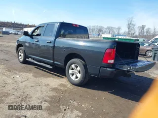 2018 Ram 1500 Express with VIN 1C6RR7FG1JS327742, listed as a IAAI auction lot 41639672 with 125,896 mi miles. Bid and sale history available at carsss.com. Image 3.