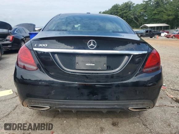2021 Mercedes-Benz C 300 with VIN W1KWF8DB9MR631906, listed as a Copart auction lot 62200335 with 48,267 mi miles and Salvage title. Bid and sale history available at DreamBid. Image 6.