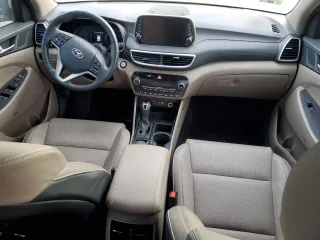 2021 Hyundai Tucson Limited with VIN KM8J3CAL7MU344120, listed as a Copart auction lot 82693124 with 30,686 mi miles and Salvage Title. Bid and sale history available at carsss.com. Image 8.