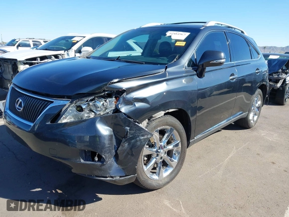 2011 Lexus RX 350 with VIN JTJZK1BA0B2003627, listed as a IAAI auction lot 41884963 with 212,313 mi miles and . Bid and sale history available at DreamBid. Image 2.