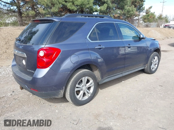 2013 Chevrolet Equinox LT with VIN 2GNALDEK5D6278216, listed as a IAAI auction lot 41861789 with 157,256 mi miles and . Bid and sale history available at carsss.com. Image 4.