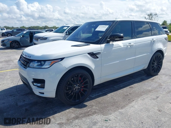 2016 Land Rover Range Rover Sport Autobiography z VIN SALWV2EF1GA109794, wystawiony jako IAAI lot #42710662 z przebiegiem 74 342 mil mil oraz . Historia ofert i sprzedaży dostępna na DreamBid. Obrazek 2.