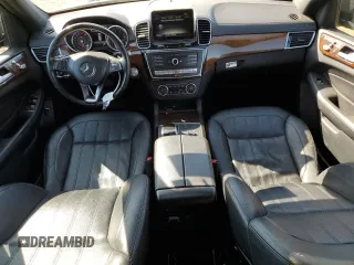 2017 Mercedes-Benz GLS 450 with VIN 4JGDF6EE9HA870581, listed as a Copart auction lot 72291504 with 92,036 mi miles and Salvage Title. Bid and sale history available at DreamBid. Image 8.