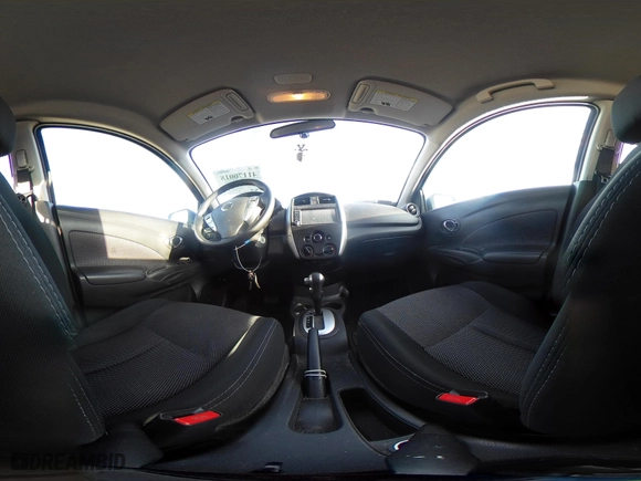 2019 Nissan Versa Sedan SV with VIN 3N1CN7AP3KL871325, listed as a IAAI auction lot 41170018 with 91,675 mi miles. Bid and sale history available at carsss.com. Image 18.