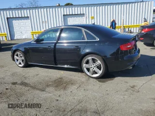 2015 Audi S4 Premium Plus with VIN WAUBGAFL8FA004955, listed as a Copart auction lot 42981035 with 101,035 mi miles and Salvage Title. Bid and sale history available at carsss.com. Image 2.