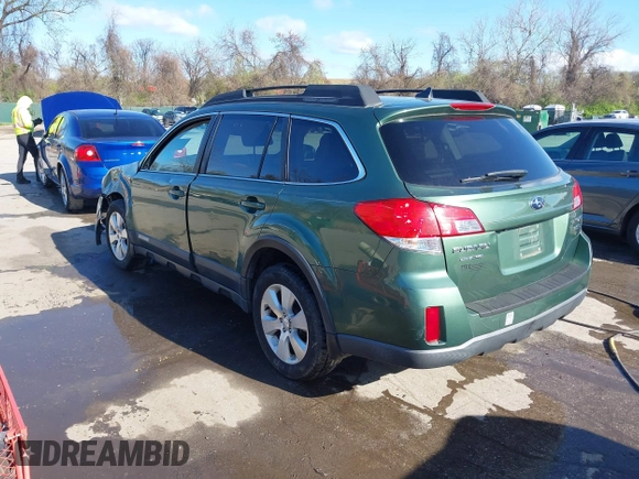 2011 Subaru Outback Limited Power Moon with VIN 4S4BRDLC6B2362414, listed as a IAAI auction lot 41984847 with 111,089 mi miles and . Bid and sale history available at DreamBid. Image 3.