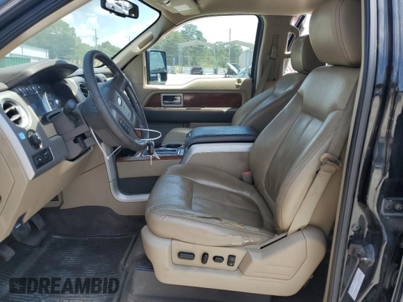 2009 Ford F-150 XL with VIN 1FTPW14V79FA60490, listed as a Copart auction lot 62701335 with 167,017 mi miles and Salvage title. Bid and sale history available at DreamBid. Image 7.