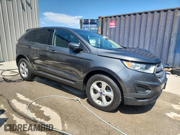 2016 Ford Edge SE with VIN 2FMPK4G94GBC16037, listed as a Copart auction lot 62405145 with 122,533 mi miles and Clean title. Bid and sale history available at DreamBid. Image 4.