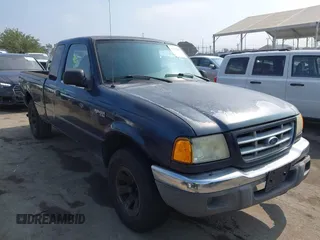 2003 Ford Ranger XL Fleet with VIN 1FTYR44V53PB19132, listed as a IAAI auction lot 42703696 with 268,311 mi miles and . Bid and sale history available at DreamBid. Image 1.