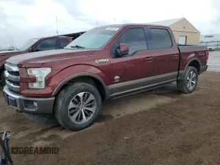 2015 Ford F-150 XLT with VIN 1FTEW1EG9FFB90936, listed as a Copart auction lot 55932335 with 184,180 mi miles and Salvage title. Bid and sale history available at DreamBid. Image 1.