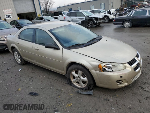2005 Dodge Stratus SXT z VIN 1B3EL46X85N697776, wystawiony jako Copart lot #80032154 z przebiegiem 159 668 mil mil oraz Szkoda całkowita • Salvage title. Historia ofert i sprzedaży dostępna na DreamBid. Obrazek 4.