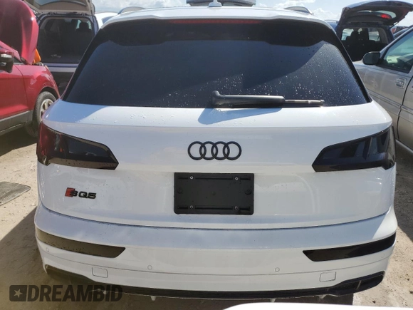 2019 Audi SQ5 Premium Plus with VIN WA1B4AFY5K2024697, listed as a Copart auction lot 75932164 with 33,576 mi miles and Non Repairable. Bid and sale history available at DreamBid. Image 6.