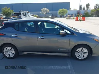 2018 Nissan LEAF S with VIN 1N4AZ1CP5JC315827, listed as a IAAI auction lot 41993989 with 41,504 mi miles and . Bid and sale history available at DreamBid. Image 13.
