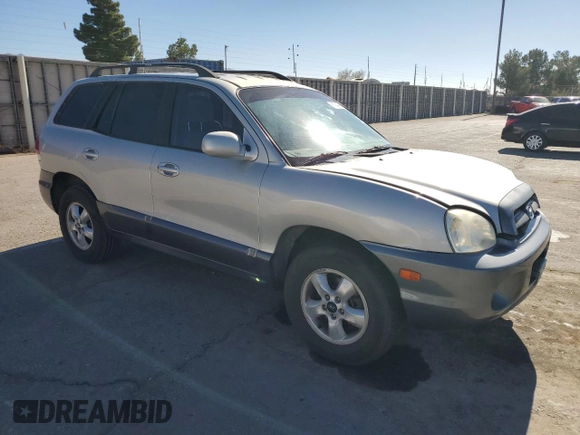 2006 Hyundai Santa Fe GLS with VIN KM8SC13D86U108478, listed as a Copart auction lot 81842964 with 110,919 mi miles and Salvage Title. Bid and sale history available at carsss.com. Image 4.