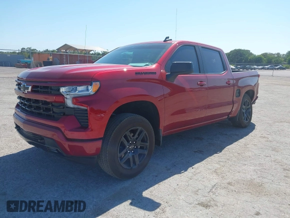 2025 Chevrolet Silverado 1500 RST with VIN 3GCPADED5SG204239, listed as a IAAI auction lot 42055666 with 496 mi miles and . Bid and sale history available at DreamBid. Image 20.