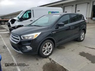 2017 Ford Escape SE with VIN 1FMCU0GD4HUC62887, listed as a Copart auction lot 52010855 with 132,720 mi miles and Clean Title. Bid and sale history available at carsss.com. Image 1.
