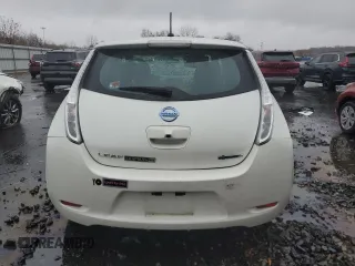 2017 Nissan LEAF SL with VIN 1N4BZ0CP1HC302498, listed as a Copart auction lot 81596034 with 32,514 mi miles and Salvage Title. Bid and sale history available at carsss.com. Image 6.