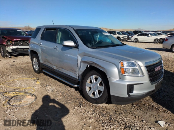 2016 GMC Terrain SLE with VIN 2GKALMEK0G6124126, listed as a Copart auction lot 49922645 with 111,311 mi miles and Salvage Title. Bid and sale history available at DreamBid. Image 4.
