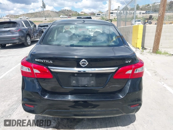 2018 Nissan Sentra SV with VIN 3N1AB7AP5JL663428, listed as a IAAI auction lot 41945721 with 111,084 mi miles. Bid and sale history available at carsss.com. Image 16.