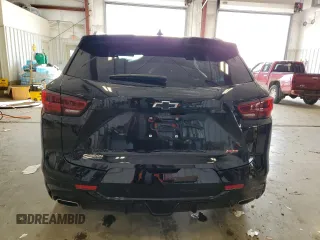 2025 Chevrolet Blazer RS with VIN 3GNKBKRS8SS120909, listed as a Copart auction lot 49952595 with 5,381 mi miles and Salvage title. Bid and sale history available at DreamBid. Image 6.