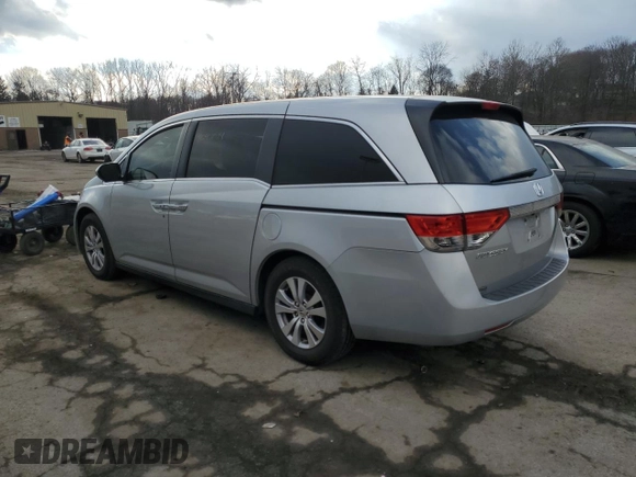 2014 Honda Odyssey EX with VIN 5FNRL5H47EB078951, listed as a Copart auction lot 86971074 with 173,423 mi miles and Salvage Title. Bid and sale history available at carsss.com. Image 2.