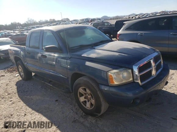 2006 Dodge Dakota SLT with VIN 1D7HE48K56S545633, listed as a Copart auction lot 84013404 with 262,834 mi miles and Clean Title. Bid and sale history available at DreamBid. Image 4.