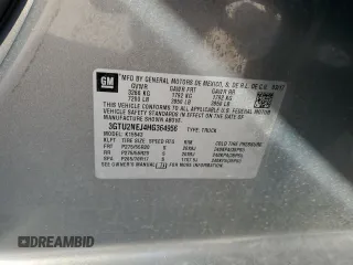 2017 GMC Sierra 1500 SLT z VIN 3GTU2NEJ4HG364956, wystawiony jako Copart lot #85657104 z przebiegiem 116 430 mil mil oraz Szkoda całkowita • Salvage title. Historia ofert i sprzedaży dostępna na DreamBid. Obrazek 12.