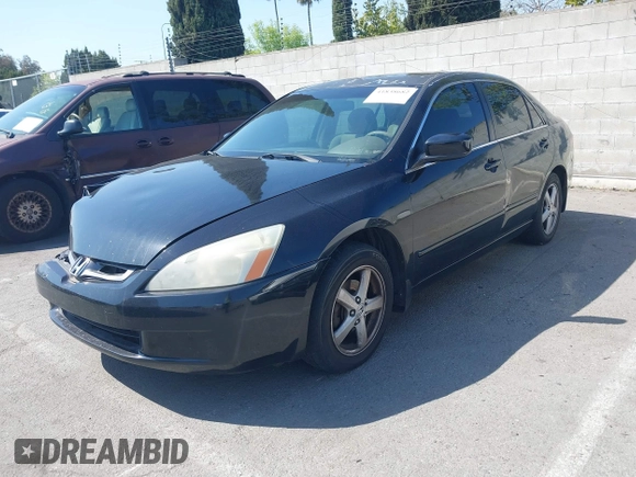 2005 Honda Accord EX with VIN 1HGCM56725A107735, listed as a IAAI auction lot 41838682 with 165,454 mi miles and . Bid and sale history available at DreamBid. Image 2.