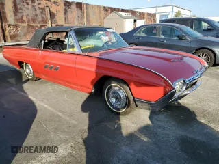 1963 Ford Thunderbird with VIN 3Y85Z160368, listed as a Copart auction lot 83225364 with 55,584 mi miles and Clean Title. Bid and sale history available at DreamBid. Image 4.