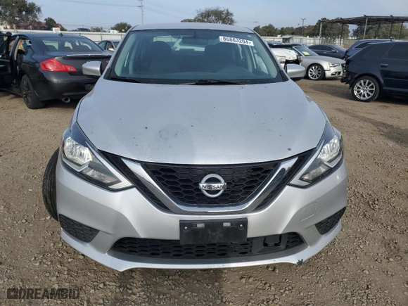 2019 Nissan Sentra SV with VIN 3N1AB7AP3KY315552, listed as a Copart auction lot 86863204 with 114,886 mi miles and Salvage Title. Bid and sale history available at carsss.com. Image 5.