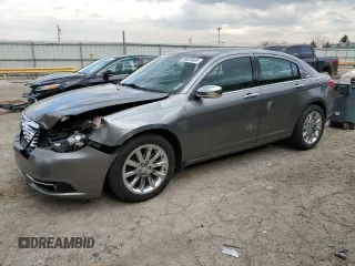 2011 Chrysler 200 Limited with VIN 1C3BC2FB1BN611444, listed as a Copart auction lot 50825935 with 145,420 mi miles and Salvage Title. Bid and sale history available at carsss.com. Image 1.