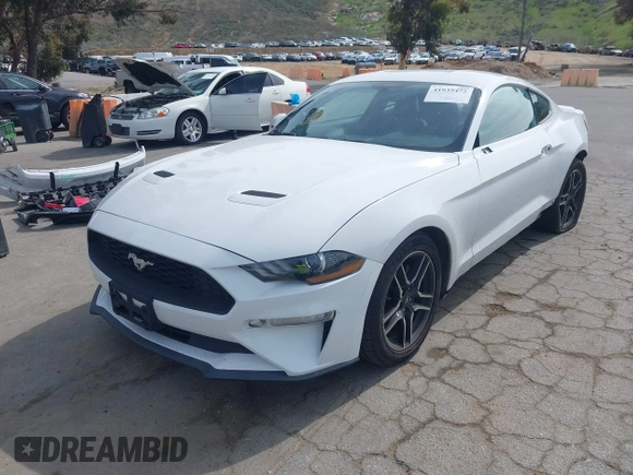 2020 Ford Mustang EcoBoost with VIN 1FA6P8TH1L5118514, listed as a IAAI auction lot 41935472 with 45,785 mi miles and . Bid and sale history available at carsss.com. Image 21.