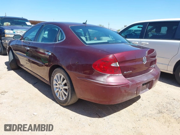 2007 Buick LaCrosse CXS with VIN 2G4WE587171193909, listed as a IAAI auction lot 41742103 with 165,129 mi miles. Bid and sale history available at carsss.com. Image 3.