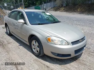 2011 Chevrolet Impala LT Fleet with VIN 2G1WG5EK5B1254638, listed as a IAAI auction lot 42712909 with 110,032 mi miles and . Bid and sale history available at DreamBid. Image 1.