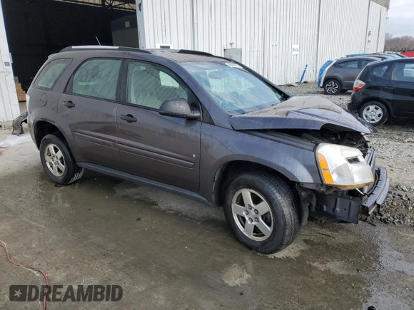 2008 Chevrolet Equinox LS with VIN 2CNDL13F086048823, listed as a Copart auction lot 48845925 with 0 mi miles and Salvage Title. Bid and sale history available at carsss.com. Image 4.