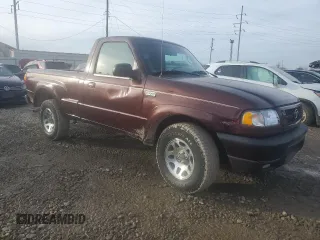 2003 Mazda B-Series 2WD Truck DS with VIN 4F4YR12U23TM06161, listed as a Copart auction lot 45695395 with 128,596 mi miles and Clean Title. Bid and sale history available at carsss.com. Image 4.