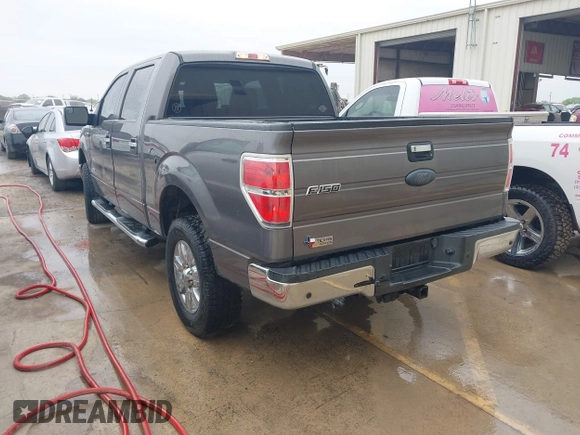 2012 Ford F-150 XL with VIN 1FTFW1CT9CKD47405, listed as a IAAI auction lot 41872200 with 180,266 mi miles. Bid and sale history available at carsss.com. Image 3.