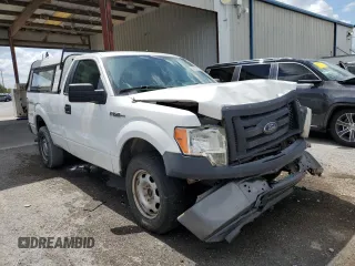 2011 Ford F-150 XL with VIN 1FTMF1EF5BFB96021, listed as a Copart auction lot 63515435 with Not provided miles and Salvage title. Bid and sale history available at DreamBid. Image 4.