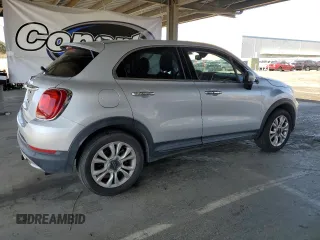 2016 FIAT 500X Lounge with VIN ZFBCFXDTXGP395057, listed as a Copart auction lot 57891025 with 126,980 mi miles and Clean title. Bid and sale history available at DreamBid. Image 3.