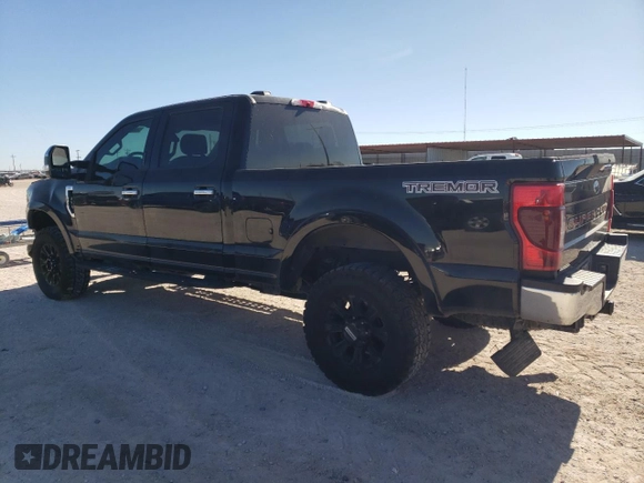 2021 Ford Super Duty F-250 SRW XL with VIN 1FT7W2BN2MEC87819, listed as a Copart auction lot 85683664 with 92,137 mi miles and Salvage Title. Bid and sale history available at carsss.com. Image 2.